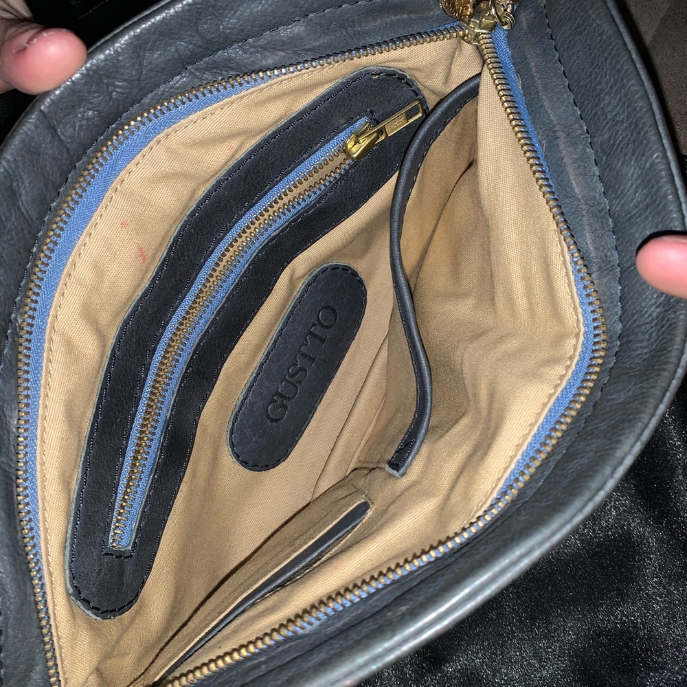 Gussto- clutch. Navy almost black - Picture 5 of 8